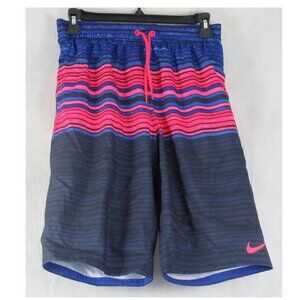 Nike Men's Striped 11'' Swim Shorts, Multicolor, Small